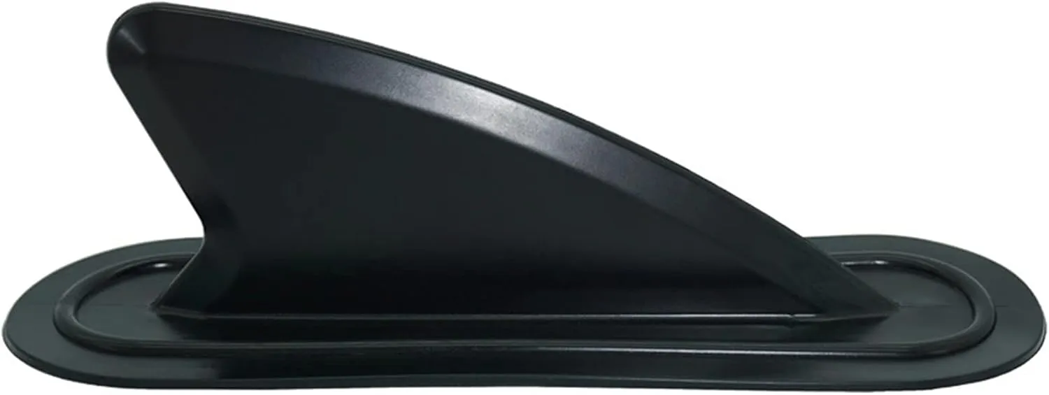 2Pcs Inflatable Boat Shark Fin Assault Boat SUP Surfboard Small Water Divider Paddle Plastic PVC Tail Rudder