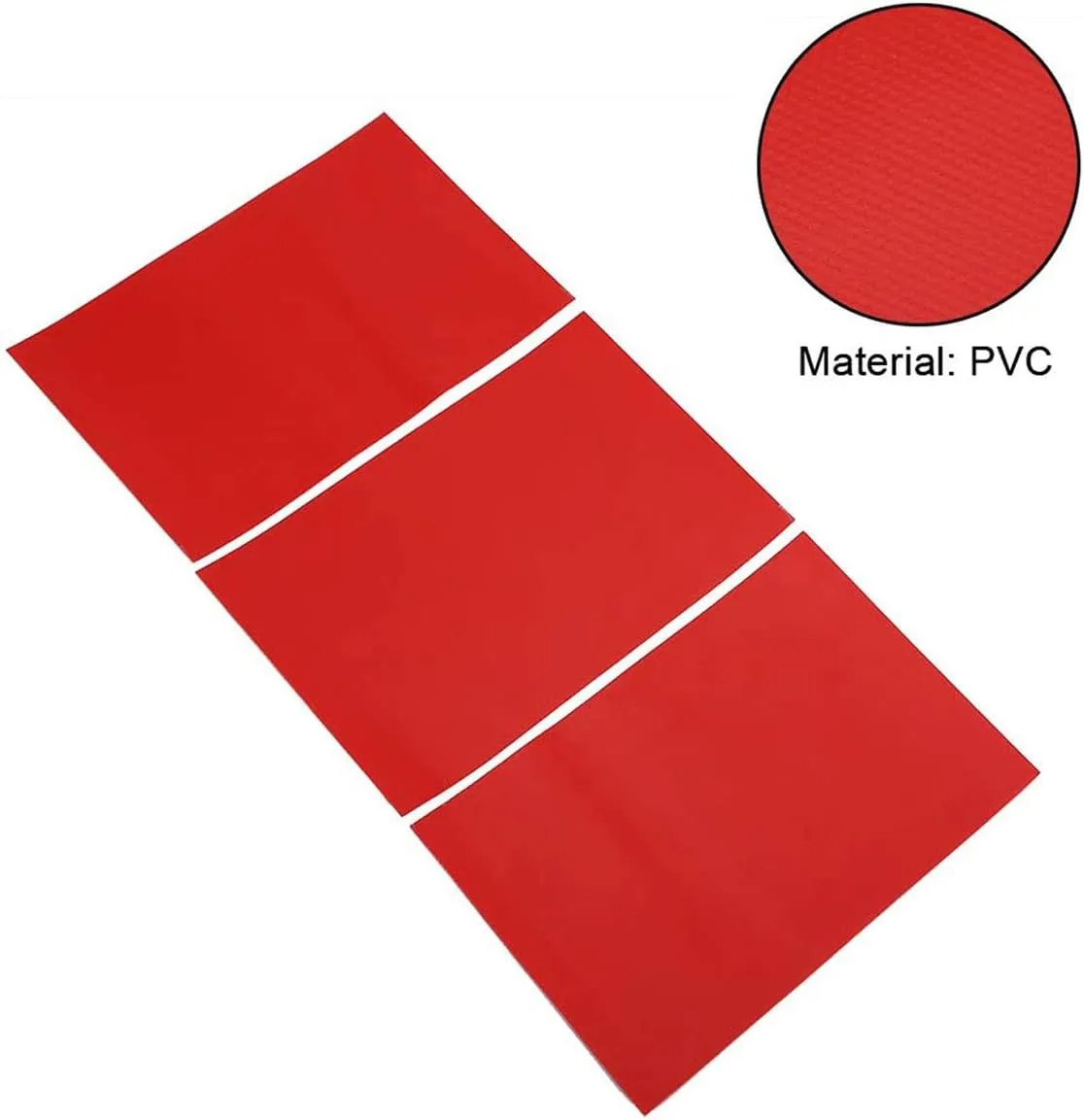 6 Pcs Boat Repair Kit with PVC Patches Set Accessory for Inflatable Boat Kayak
