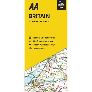 AA Britain Road Map 9780749583576
