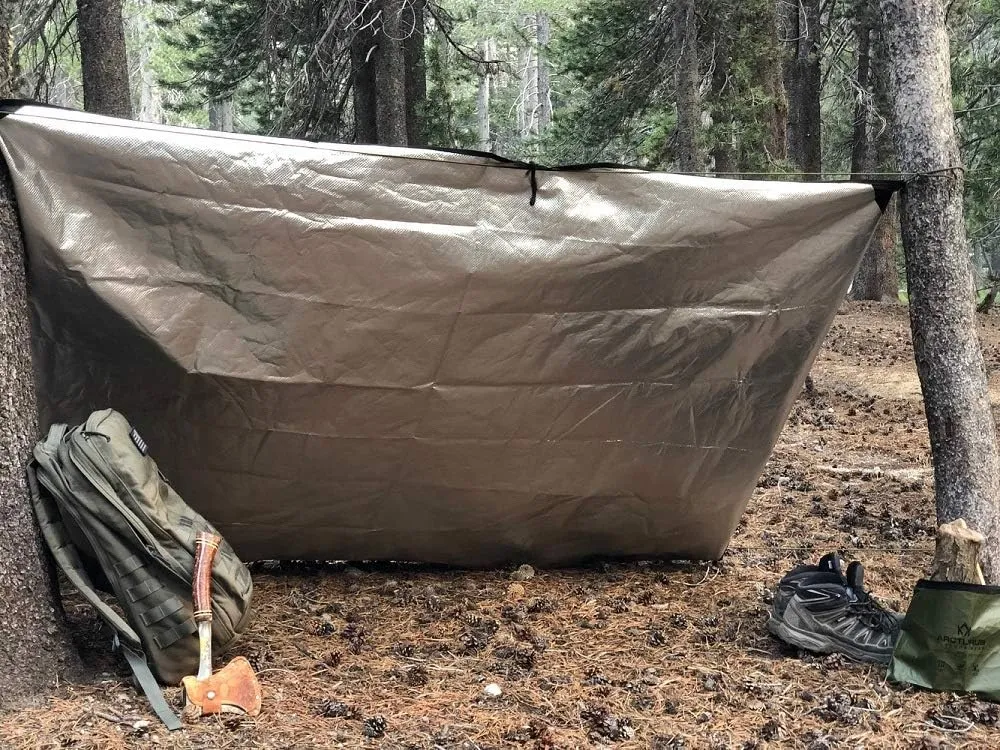 Arcturus Heavy Duty Survival Blanket  Insulated Thermal Reflective Tarp - 60" x 82". All-Weather, Reusable Emergency Blanket for Car or Camping (Orange)