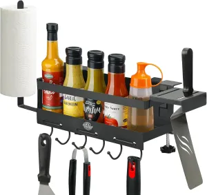 Blackstone Caddy, Grill Griddle Caddy for 28"/36" Griddles, Space Saving Blackstone Griddle Caddy,BBQ Accessories Caddy Organizer Box