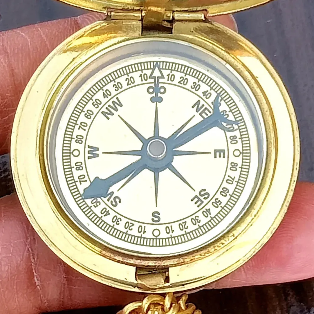 Brass Compass BC0072