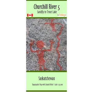 Churchill River 05 Canoe Map