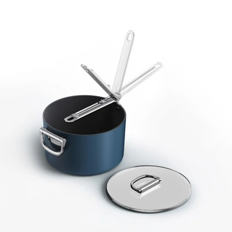 Joseph Joseph Space Non Stick Saucepan & Lid Set