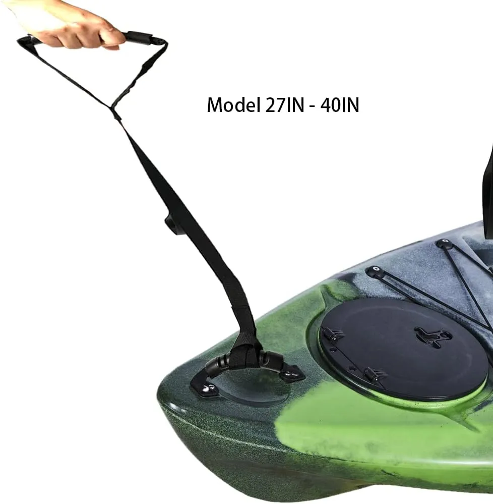 Kayak Stand Up Assist Strap Canoe Drag Handles Adjustable Boat Standing Rope SUP Pulling Cord Kayak Standing Aid Dragging Accessories for Kayaker
