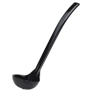 Ladle 9 1/2" 1oz Plain Black