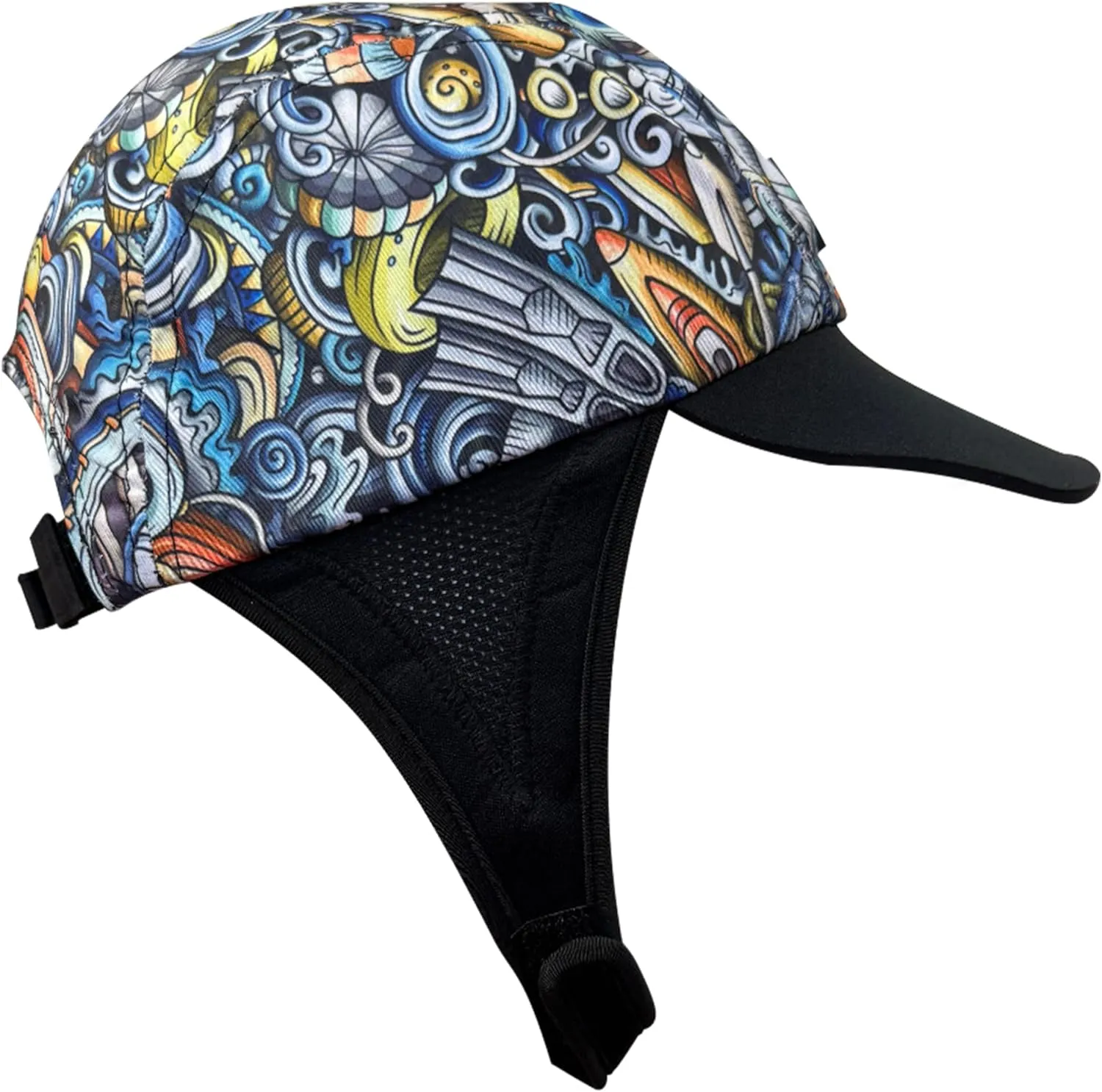 Malo'o Watersports Hat - The First Totally Customizable Everyday hat Designed for Shade, Duck Diving & Turtle Rolling