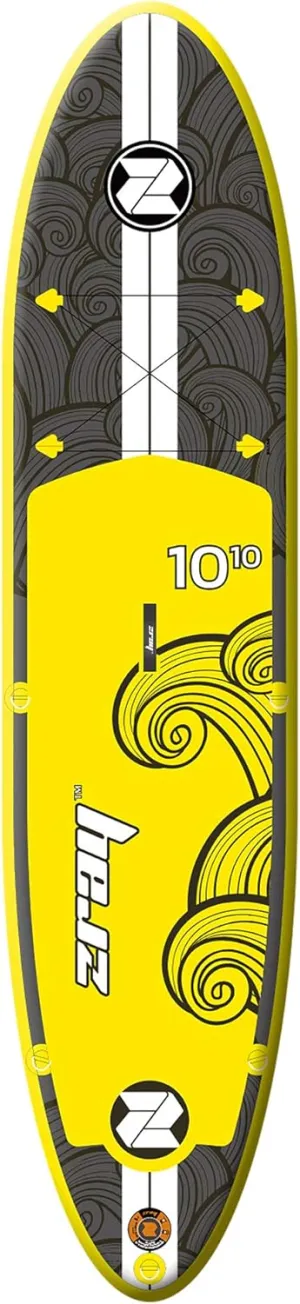 Pool Central Yellow Inflatable Z-Ray X2 All Around Multiboard with Paddle and Pump - 10.75'