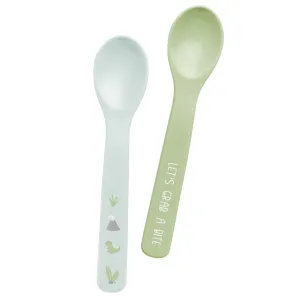Silicone Baby Spoons Dino
