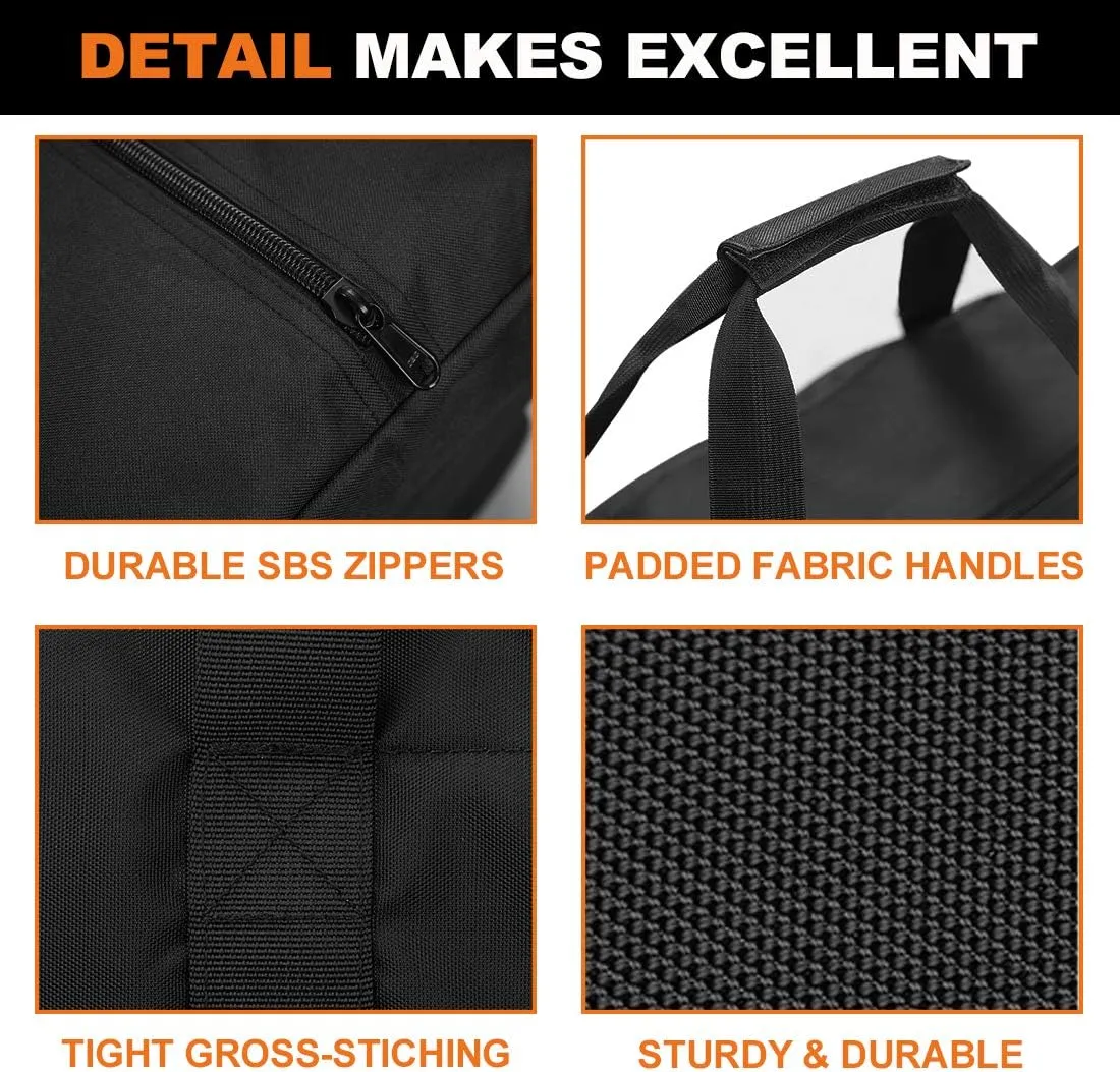 Sports Duffle Bag - Extra Large Travel Duffel Luggage Bag with Upgrade Zipper, Sturdy & Water Resistant, Black (Black 47inch)