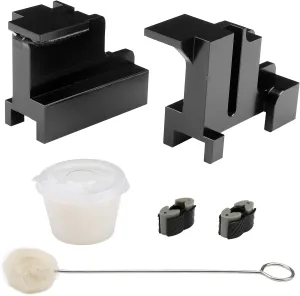 Sunroof Repair Kit, CNC Milled Aluminum Sunroof Kit Compatible with Ford Edge/Lincoln MKT MKX, Replace 7T4Z78502C06A & B and 7T4Z78502C07A & B, Sunroof Track Guide Rails Assembly Repair Kit