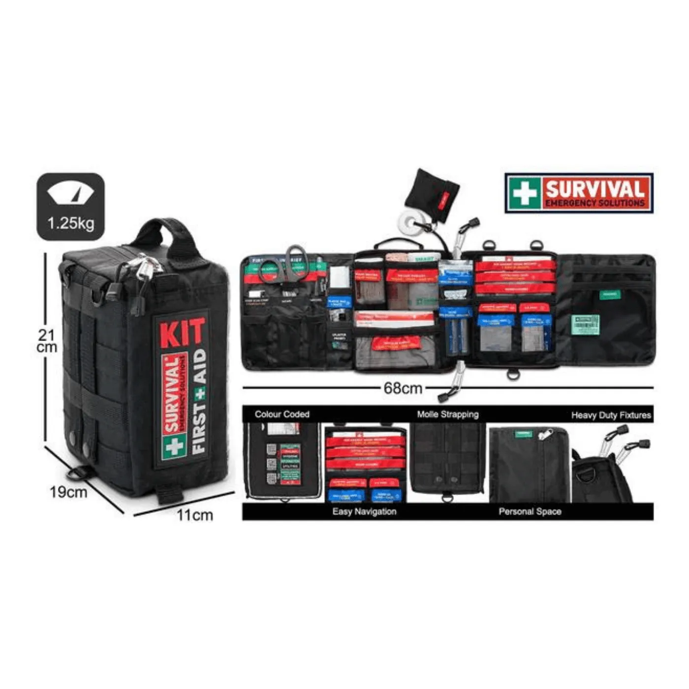 SURVIVAL Travel First Aid Kit