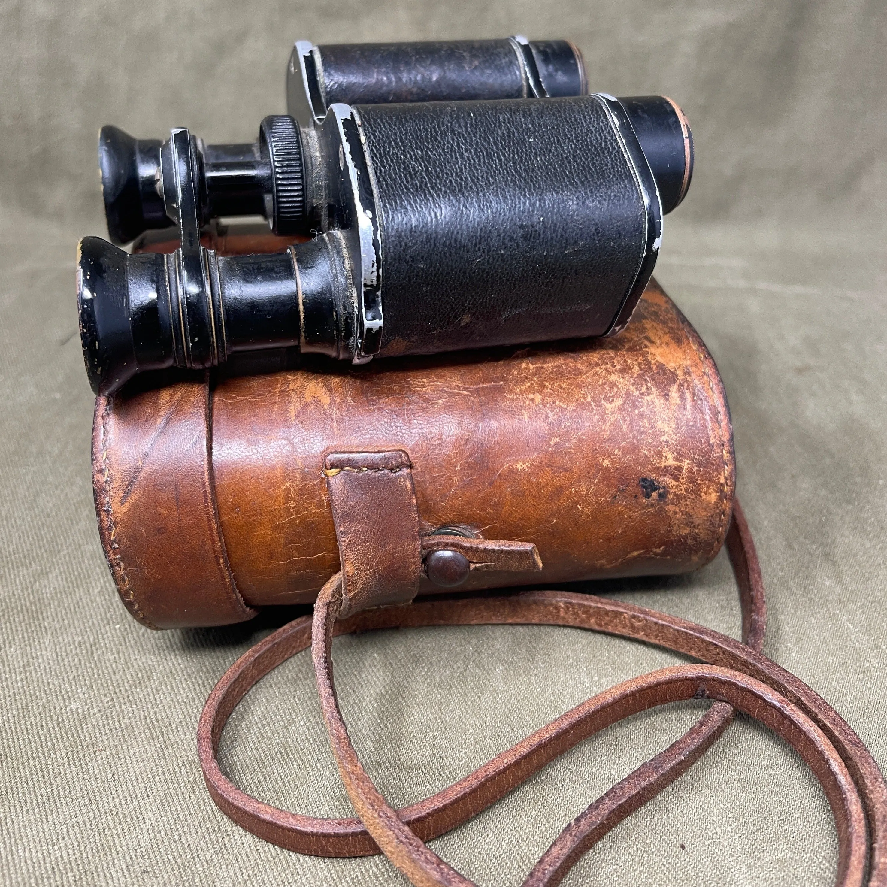 WW1 French Prismatic Zeeda Binoculars.